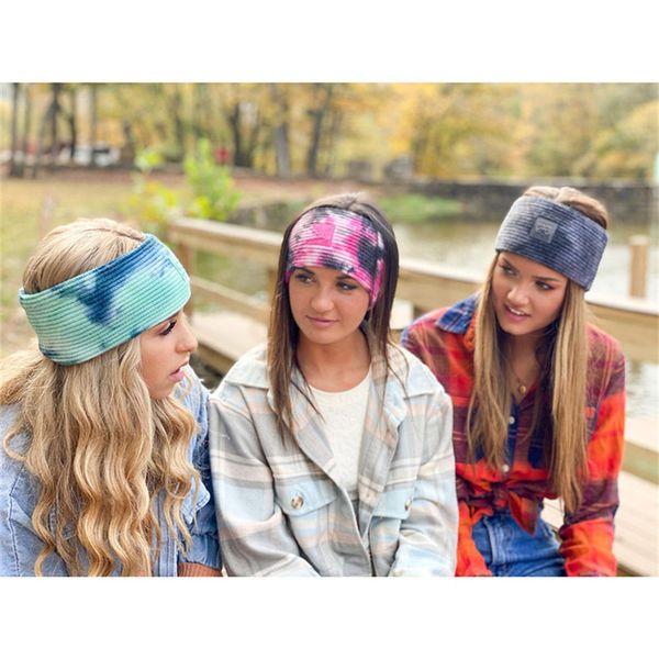 

женщины галстуки для голова вязание вязание шерстяные повязки повязки хвостик держатель для волос градиентные вязание крючком headraps girls, Silver