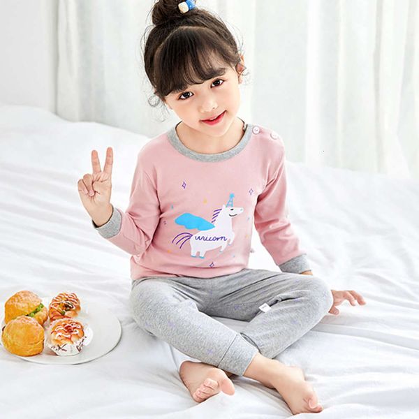 

20 autumn cloth trousers sets for men and women brasenia cotton underpants children's home wear pajamas warm two-piece, Blue;red