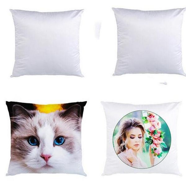 

sublimation pillowcase heat transfer printing pillow covers sublimation blanks pillow cushion 40x40cm polyester pillow covers wholesale