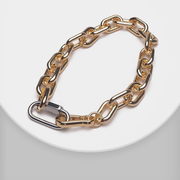 

amorita boutique metal style choker, Silver