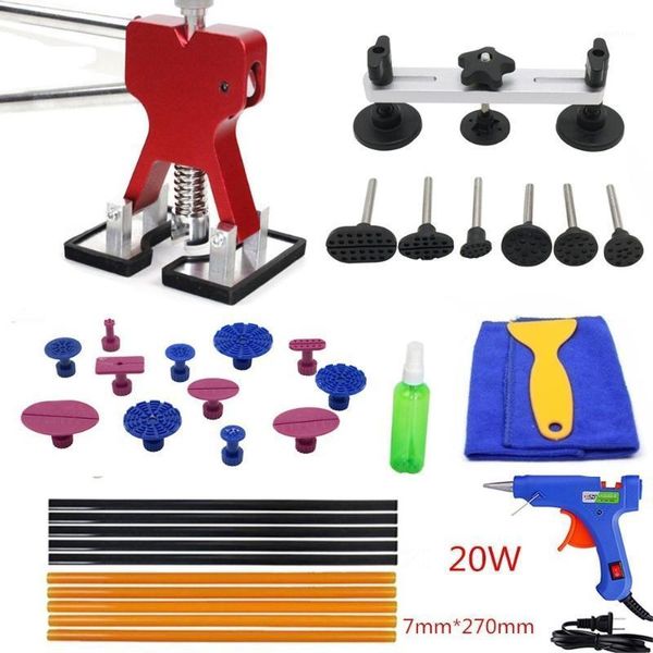 

tools vehicle dent repair car body dents car dent repair tools puller suction cups glue gun reverse hammer hand tool1