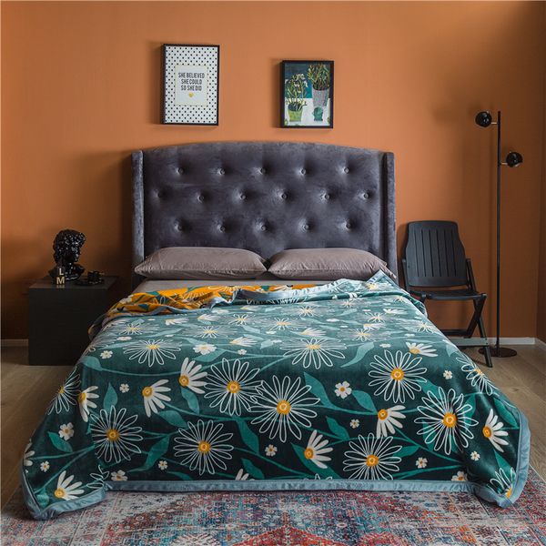 

all flannel saints' day fleece warm soft blankets solid bedspread plush winter summer throw blanket for bed sofa