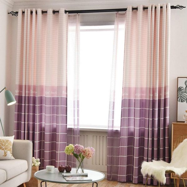 

curtain & drapes nordic curtains for livingroom bedding room nursery dining el blackout tulle cortinas para sala de estar rideaux tende