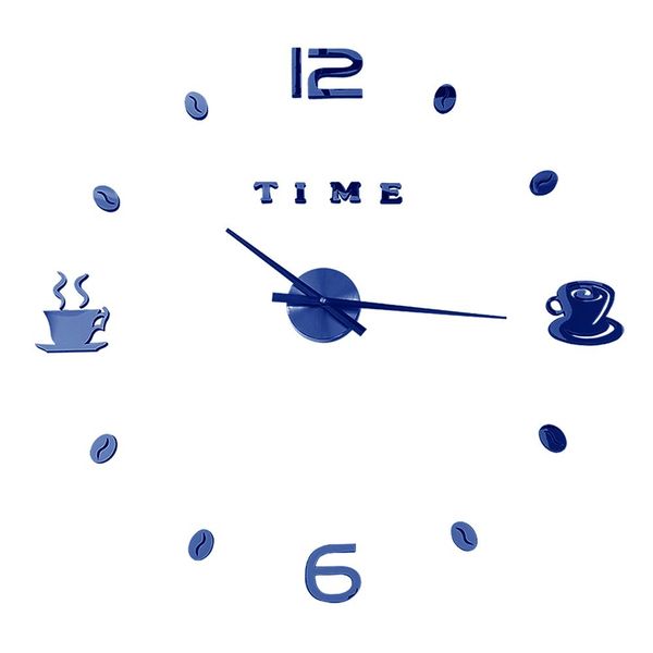 

кафе diy большие настенные часы бескаркасных giant настенные часы современный дизайн кафе кружка кофе кофе бин декор стены кухни часы wmtppm