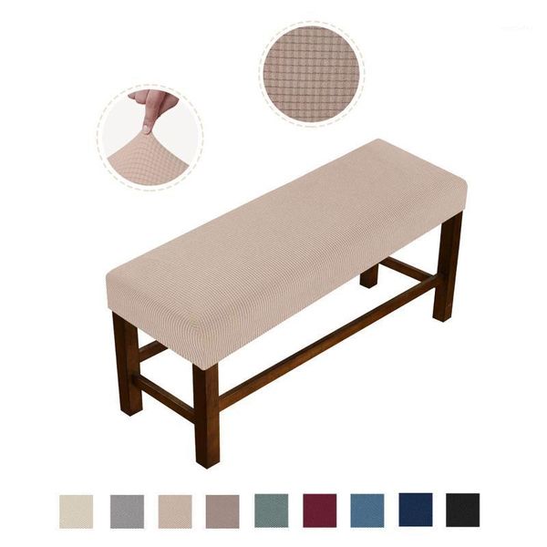 

chair covers dining room bench - super stretch slipcover, removable protectors for living room, bedroom, kitchen1