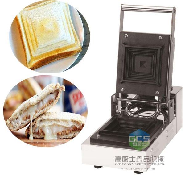 

bread makers electric snack dessert machine donut ice cream krapfen warmer italy gelato panini press sandwich maker iron f