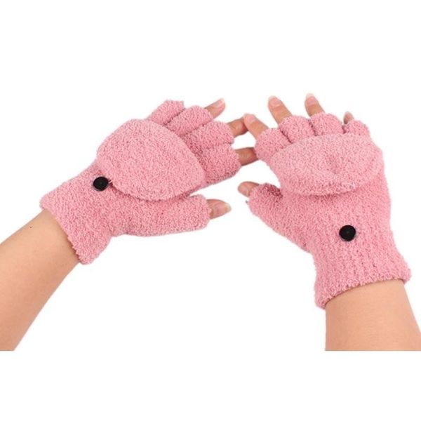 

winter hand wholesale- fingerless gloves new wrist lovely warm mittens 1pair 6 colors