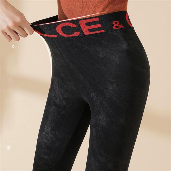 

fashion high waist faux leather pants women pencil skinny leggings pants office ladies trousers casual slim black capris, Black;white