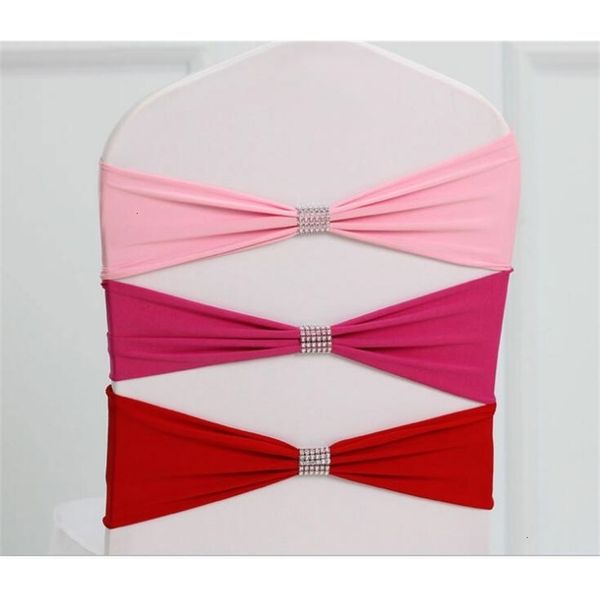 

birthday 31 colors spandex cover bands wedding party chair buckle sash decoration3oa4