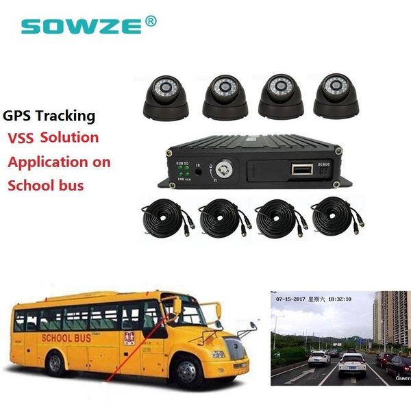 

wireless camera kits school bus security system gps mdvr mobile dvr surveillance solution