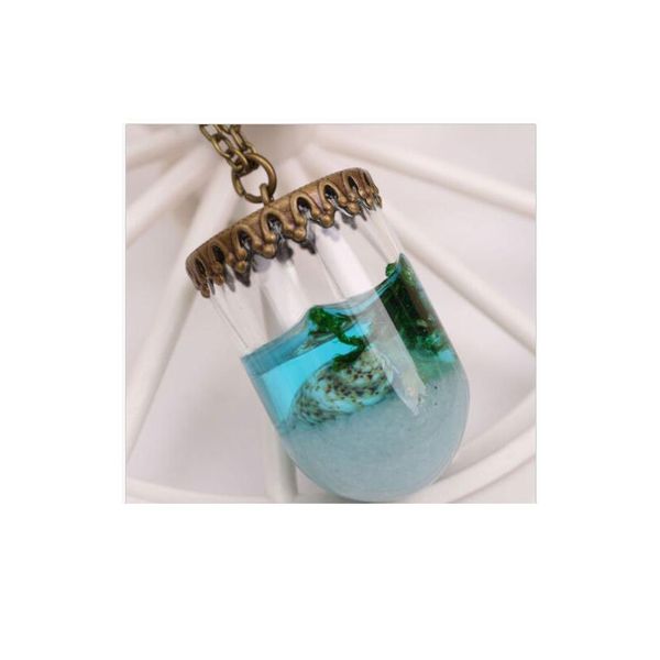 

5set 50x18mm bell shape tube clear glass bubble bottle jar lace tray connector for diy jewelry necklace accessories bbycas, Bronze;silver