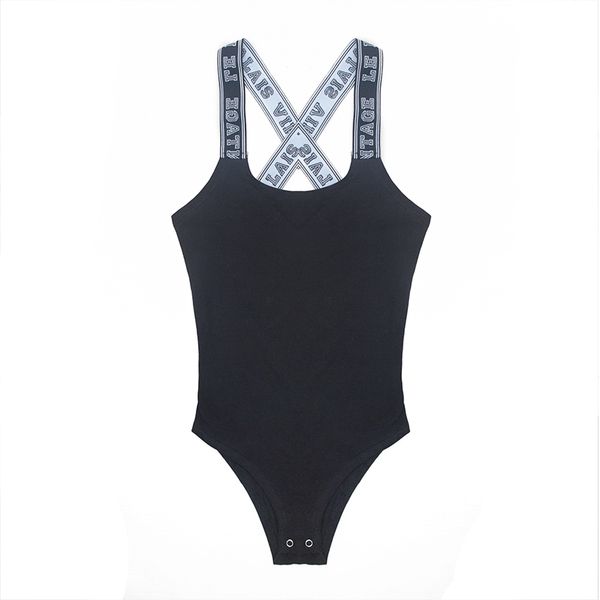 

2021 new le palais summer very senior part tank one piece tipo printed buttons the type of elastic belts magro backless is4m, White