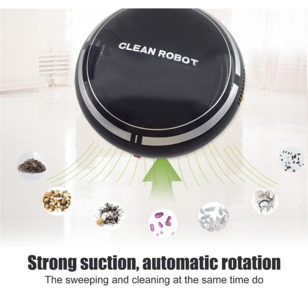 

fashion mini cartoon rechargeable smart sweeping robot slim sweep suction machine small mini vacuum cle jllnpw soif