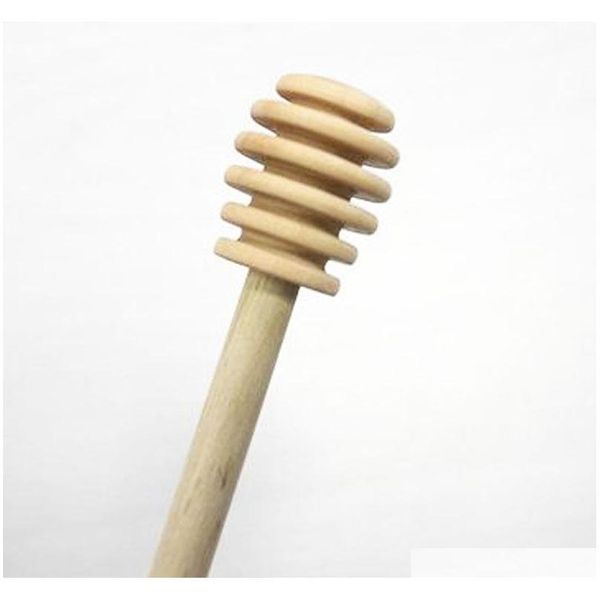 

8cm 10cm 15cm practical mini handle wood honey spoon mixing stick dipper for honey jar supplies k jllbue bdesybag