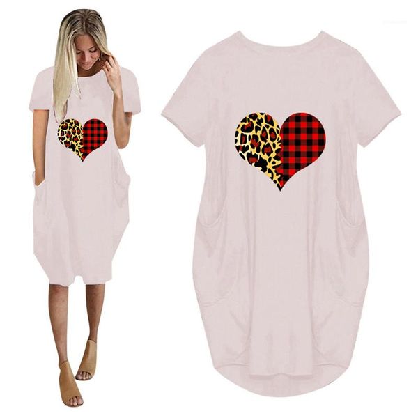 

designer dresses fashion leopard plaid panelled love print womens plus size dresses casual 5xl females dresses valentines day womens, Black;gray