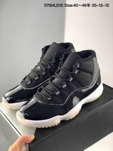 

2018 new 11 low anniversary jubile black white basketball shoes for men 11s barons sports sneakers basket ball shoe size 7-13
