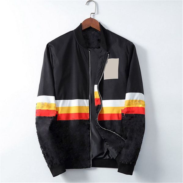 

protection clothing spring summer 2021 bomber jacket men slim fit long sleeve stand collar windbreaker men casual jacket 3xl, Black;brown