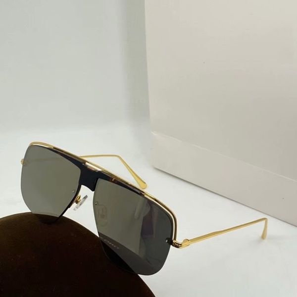 

2021 mens sunglasses alloy full frame designer mens sunglasses fashion fashion women sunglasses gradient color lens with box, White;black