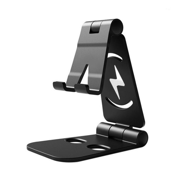 

universal mobile phone holder seat deskbrackert for ipad tablet charging base double adjustable shelf1