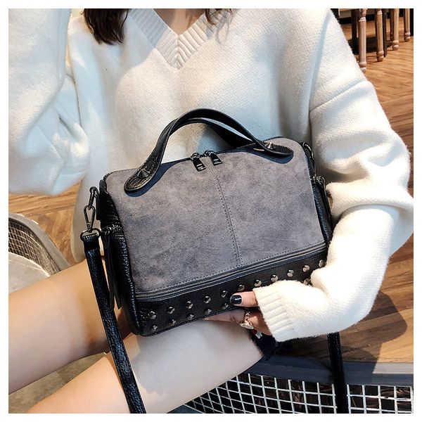 

hbp non-brand frosted bag women's trendy simple versatile fashion portable single shoulder bag messenger bag sport.0018 24ys