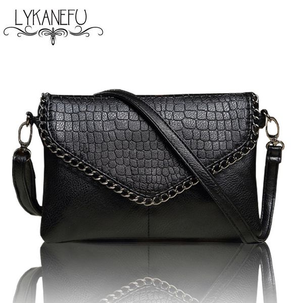 

lykanefu casual small bag for women messenger bags for women shoulder bags cross body black clutch purse and handbag pu leather c0202