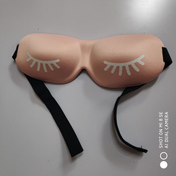 

designed eyelash extensions - 3d contoured design maximum comfort/no pressure eye mask for sleep and travel