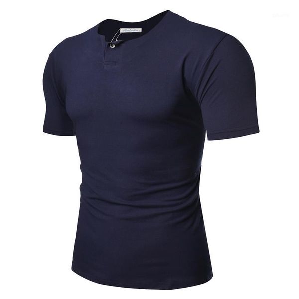 

men short sleeve t-shirt round collar slim fashion summer s m  xl t0181, White;black
