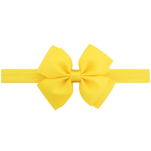 

1piece sweet color kids bow headband solid ribbon bows with thin hairband pgraphy props girls bow tiara headwrap 787 q sqcfiz