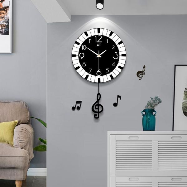 

wall clocks creative trend clock living room modern minimalist atmosphere personality bedroom mute home fashion