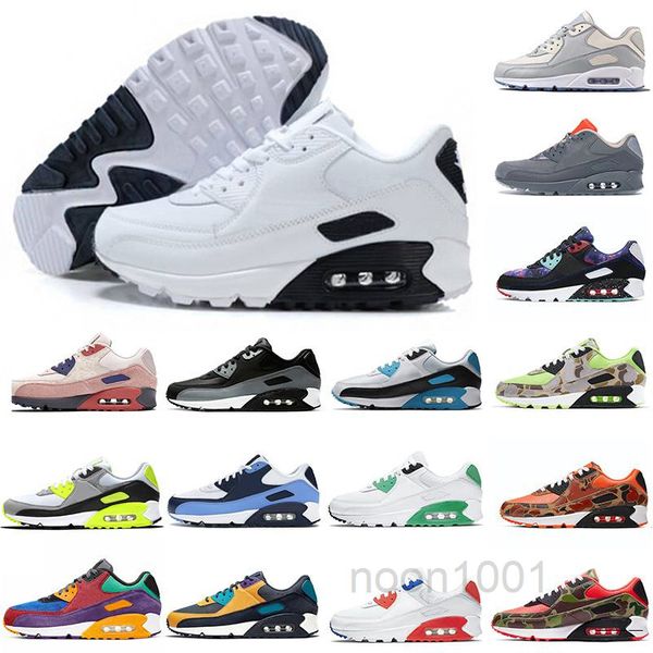 

men women 90s casual shoes triple black white pink blue grey black croc infrared mens fashion trainers outdoor sport sneaker 36-45 kl5d