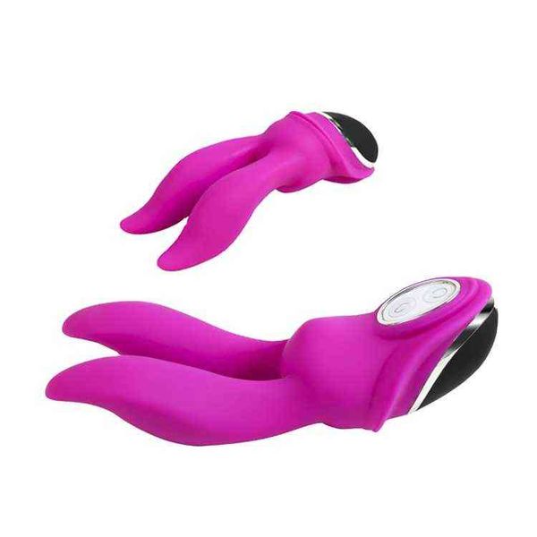 NXY vibratori vibratore per coniglio all'ingrosso impermeabile punto g figa vibrante vaginale donna doppio vibratore 0104