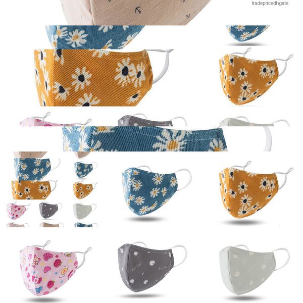 

kids washable cartoon cotton face mouth 100% reusable mask with filter dus gq93 acmd