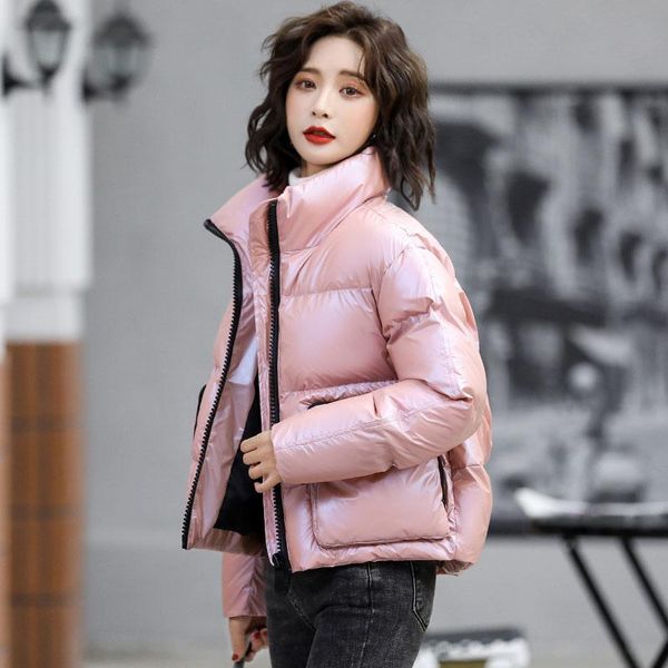 

short autumn winter jacket women korean style coat female warm thick cotton parkas woman fashion 2020 mujer chaqueta pph2651, Black