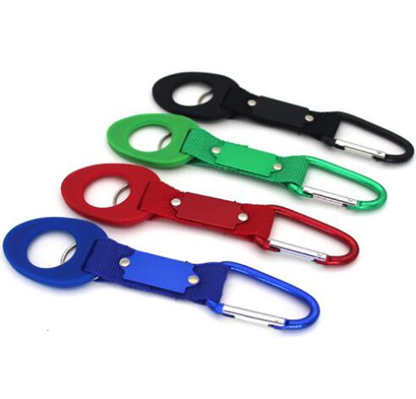 

sports buckle clip holder outdoors water hook bottle hanger aluminum carabiner travel survival tool for camping hiking