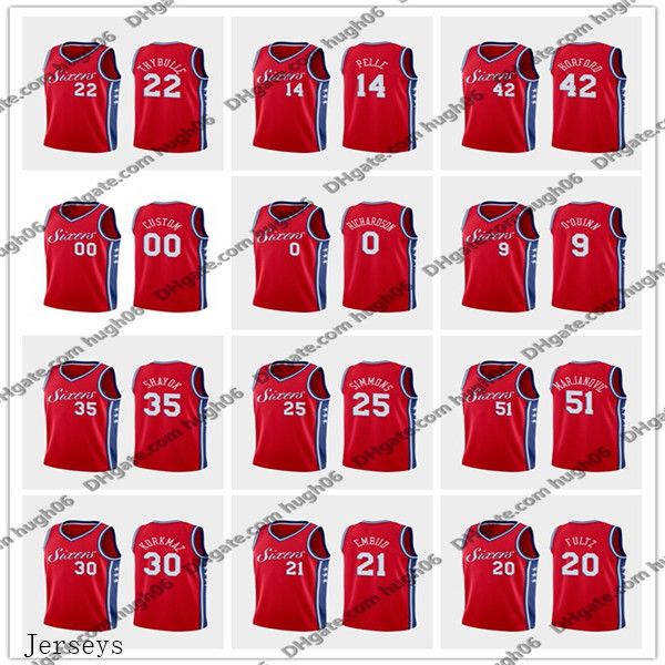

custom 76ers philadelphia harris embiid 22 thybulle 25 simmons basketball jerseys tobias joel ben matisse statement jersey, Black