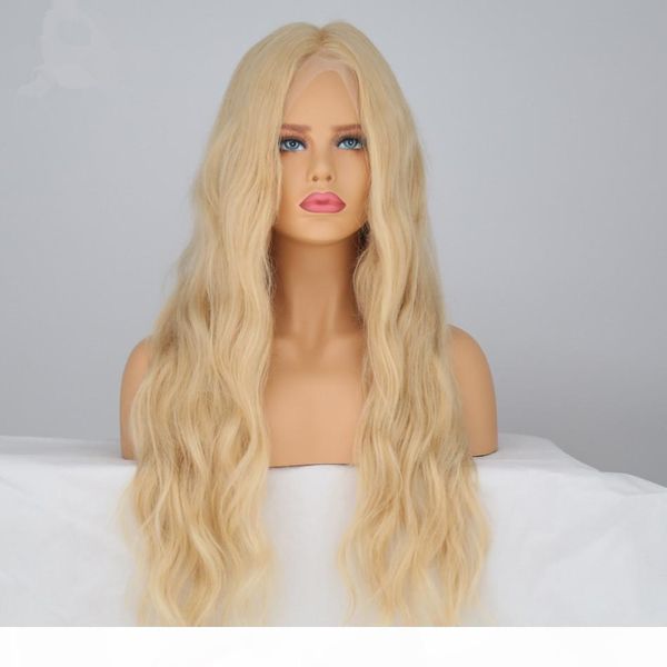 

wigs layer pressure straight blonde wig silky hair wigs series # 613 r brazilian girls straight in full lace wigs fashionable woman, Black;brown