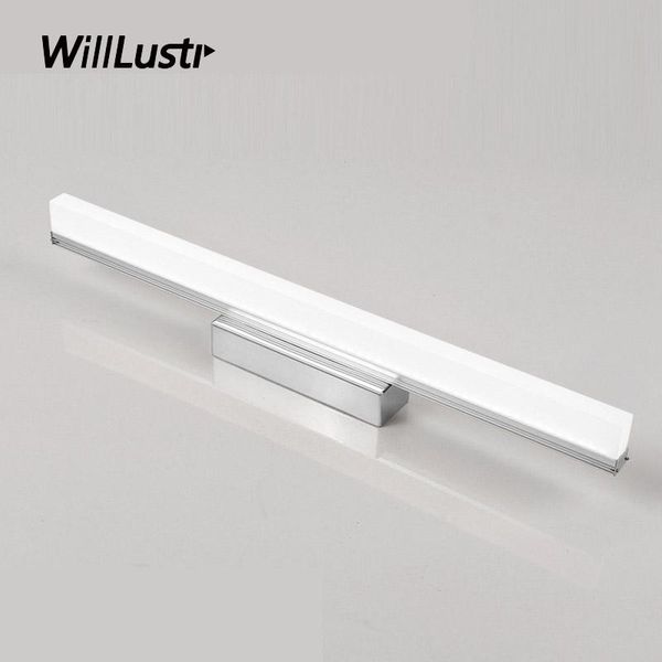 

cuboid led wall lamp acrylic aluminum mirror light l restaurant bar bathroom cloakroom dressing room stainless steel sconce
