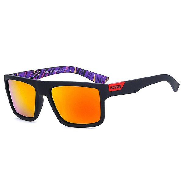 

fast shipping square colorful casual sunglasses men polarized sports glasses outdoor travel sunglasses cycling outdoor glasses g0402