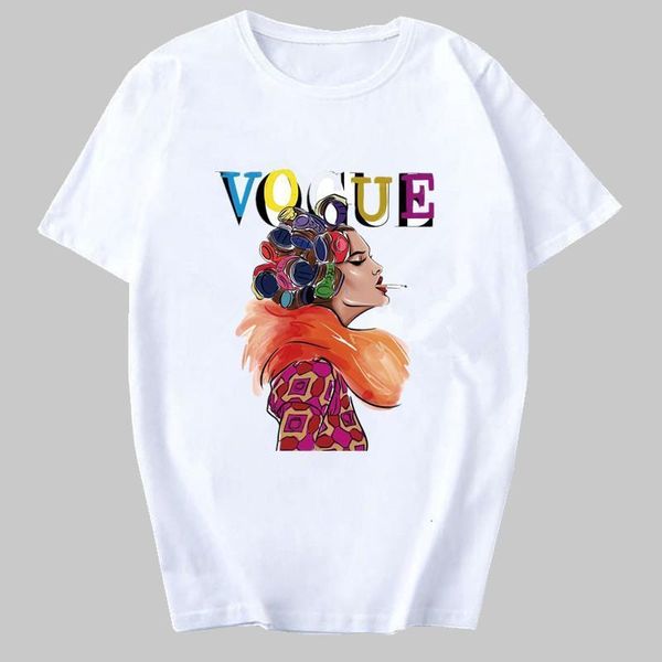 

womens t shirt punk print t shirt watercolor high heeled shoes funny viper t shirt woman hip hop fashion street, White