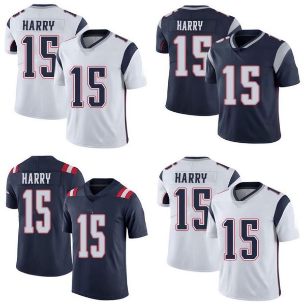 

мужчины # 15 n'keal гарри женщины молодежь nfl limited arch jersey, Black;red