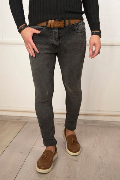 

men's jeans pants, Black