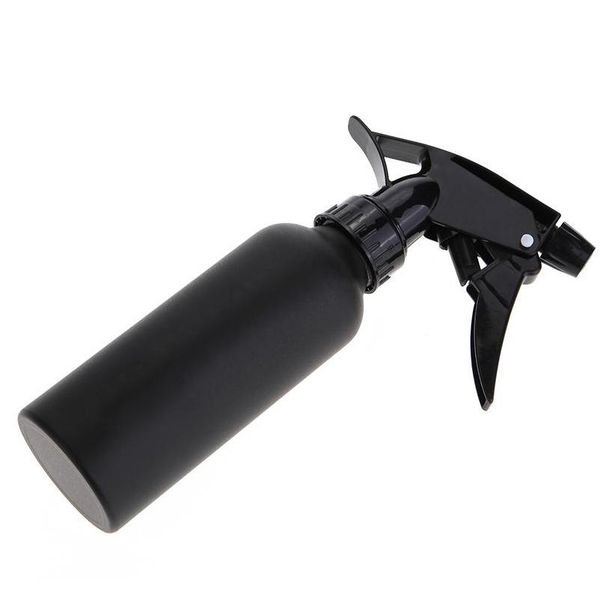 

200ml aluminum spray atomiser empty bottle water hair salon matte black hairstyling hairdressing tools qyltqn lipper