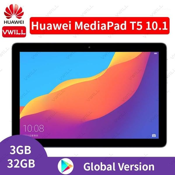 

global version huawei mediapad t5 10.1 inch wifi tablet pc 3gb 32gb kirin 659 octa core dual speakers1