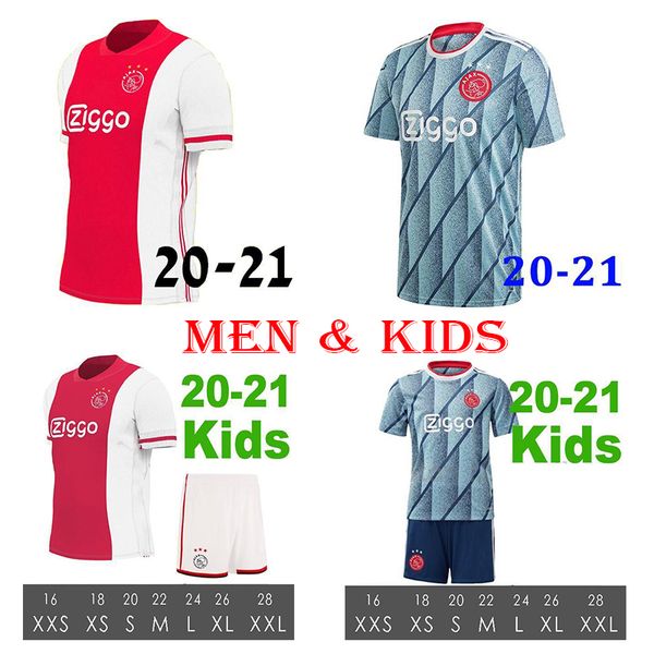 

20 21 ajax amsterdam fc soccer jerseys 2020 2021 kudus antony blind promes tadic neres cruyff men kids kits football shirtthird 50t, Black