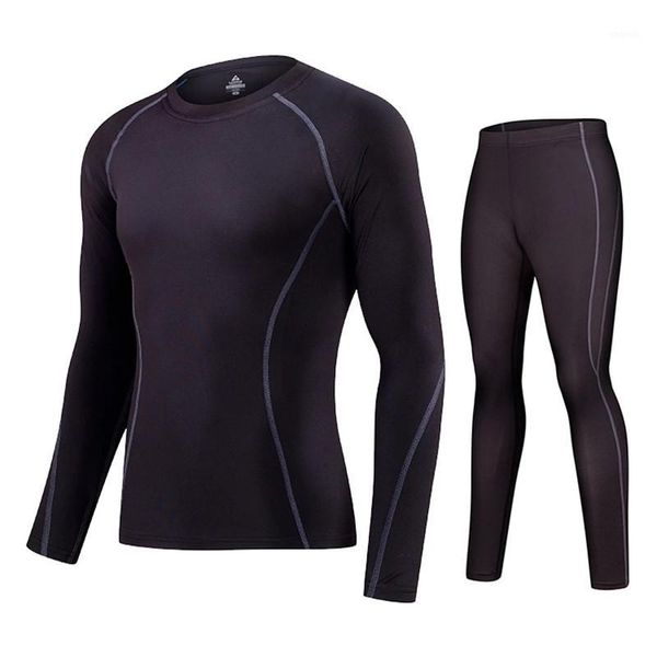 

running sets lidong sport suit men jogging homme survetement training set clothes mens compression shirt pants tracksuit1, Black;blue
