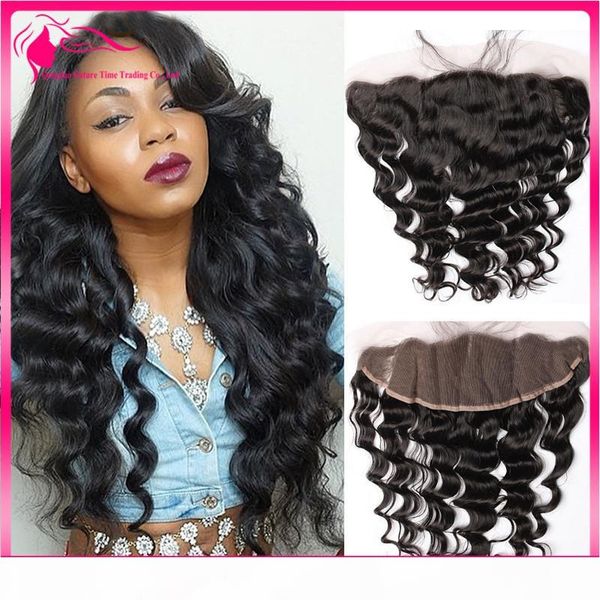 

base frontal brazilian deep wave full frontal lace closure 13x4 lace frontal closure with baby hair lace closure, Black;brown