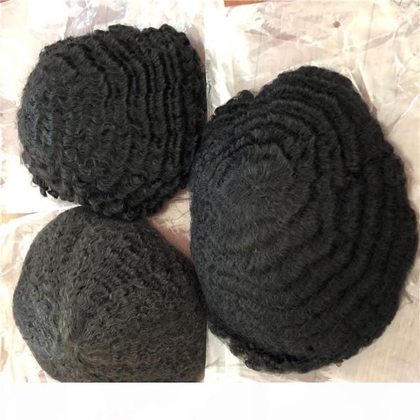 

hair piece replacement system stock natural black 100% human hair 130%-- 180% density virgin human hair mens toupee