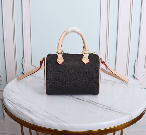 

fashion bag bags bags crossbody purse woman high luxurys chain m61252shoulder designers mini quality speedy bag nano with dust onfhn, Red;black