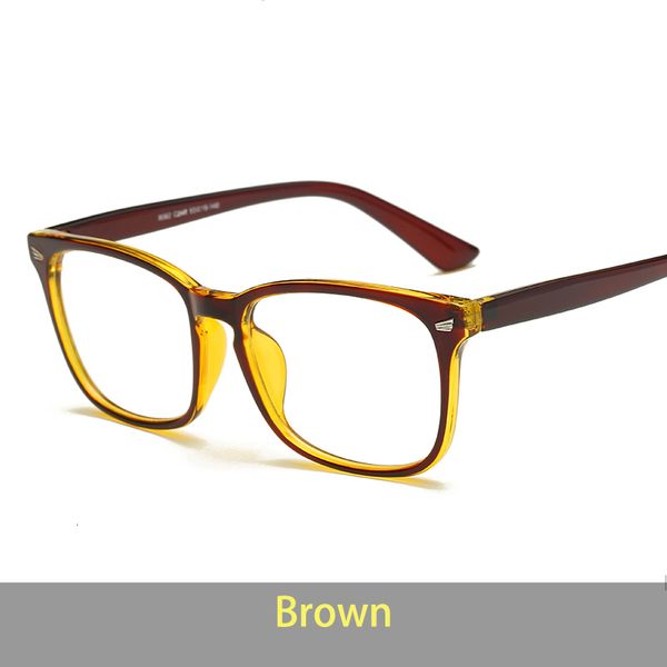 

2021 new classic vintage transparent eyeglasses frame clear glasses fashion computer erewear oculos 8082wd ciwb, White;black