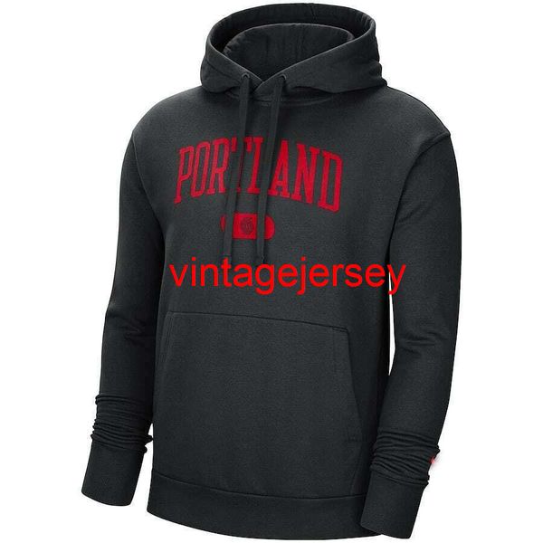 

2021 portland heritage essential pullover fleece hoodie s-3xl, Blue;black